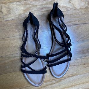 NWT Woman’s strappy sandals
